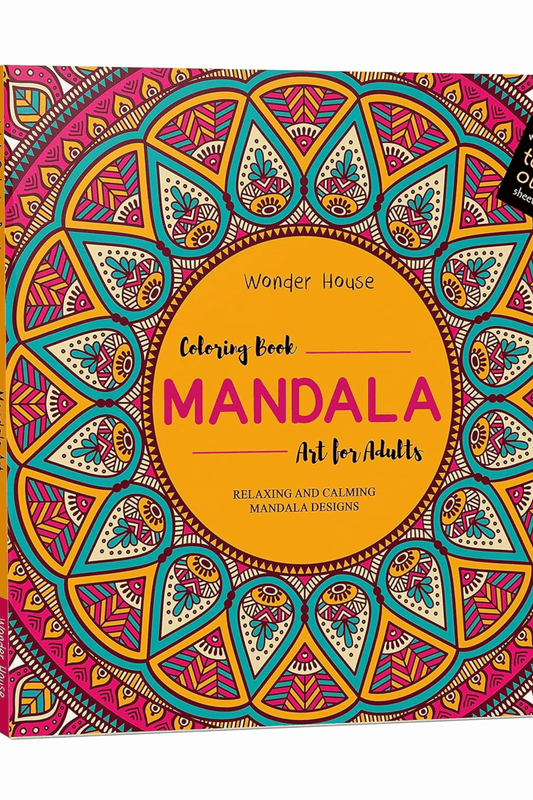 Mandala Art: Colouring books for Adults with tear out sheets