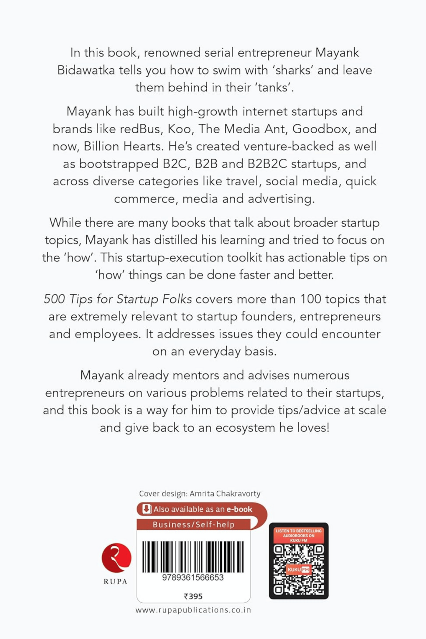 500 Tips for Startup Folks