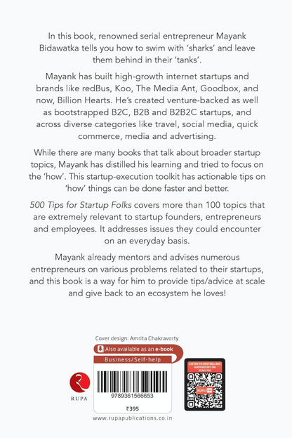 500 Tips for Startup Folks