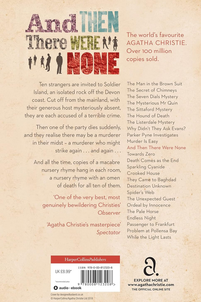 And Then There Were None: The World’s Favourite Agatha Christie Book