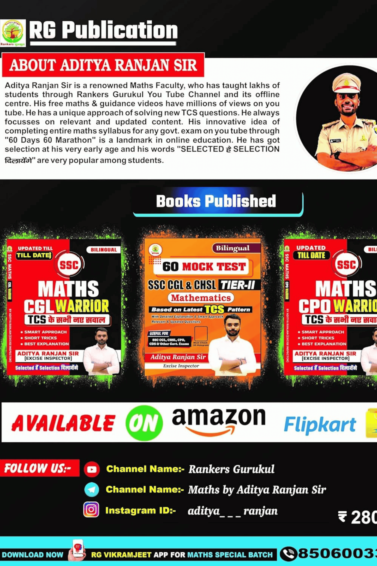 BRAHMASTRA Complete Maths Multicolored Formula Book Second Edition BILINGUAL by Aditya Ranjan Sir