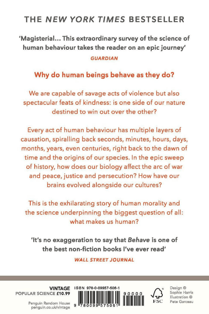 Behave: The bestselling exploration of why humans behave as they do