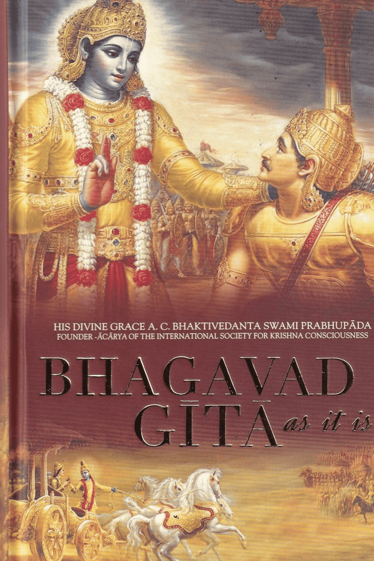Bhagvad Gita As It Is English New Edition - Hardcover