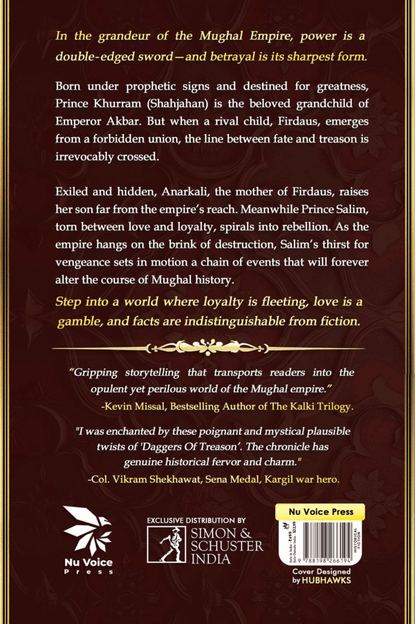 Daggers of Treason - Shahjahan Book One | Gripping portrayal of the Mughal Era