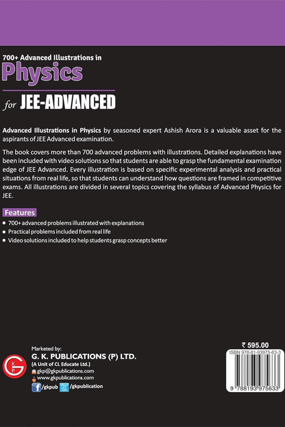 GKP Physics Galaxy 700+ Advanced Illustrations in Physics for JEE-Advanced