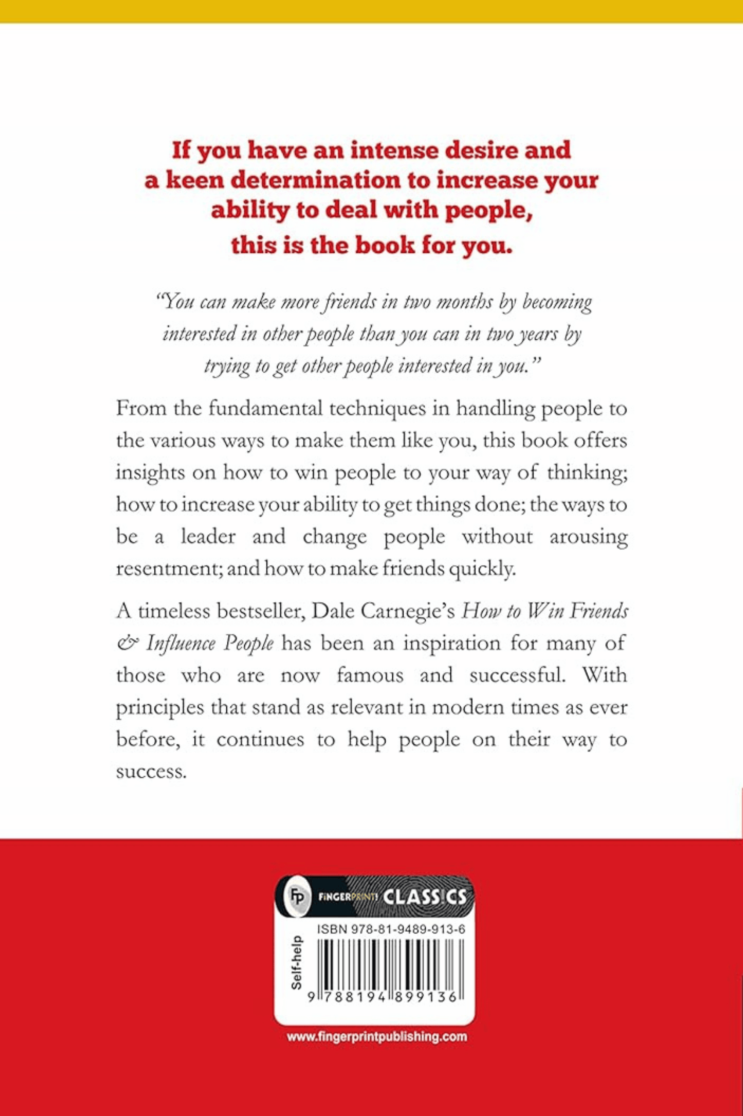 How to Win Friends and Influence People: Original Classic Edition