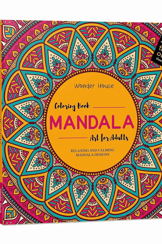 Mandala Art: Colouring books for Adults with tear out sheets