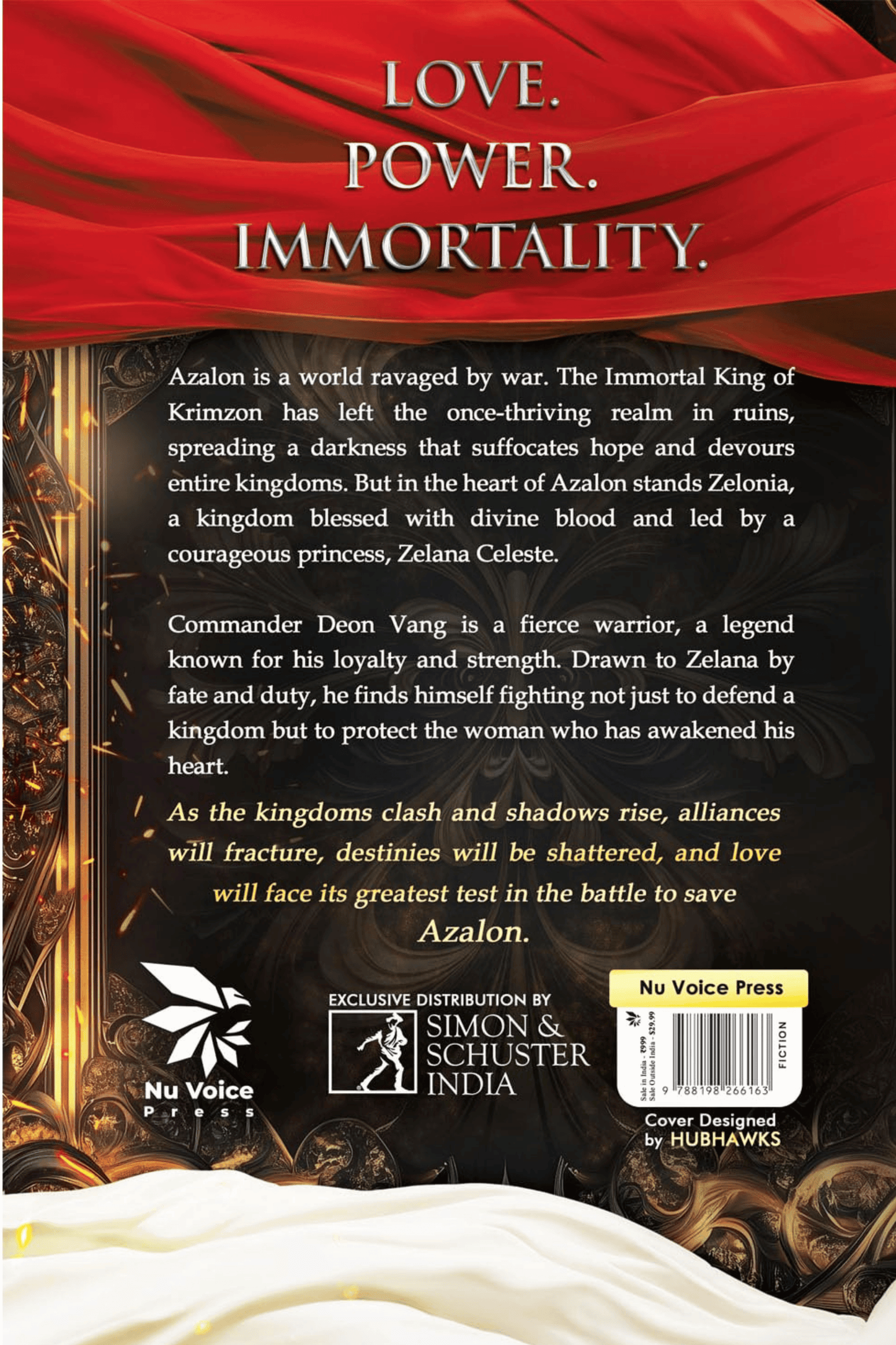 Rise of Immortals: An epic fantasy about the clash between good vs evil.