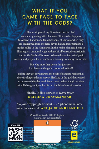 Samsara: Enter the Valley of the Gods ("India's answer to Harry Potter") | Mythological fiction novel