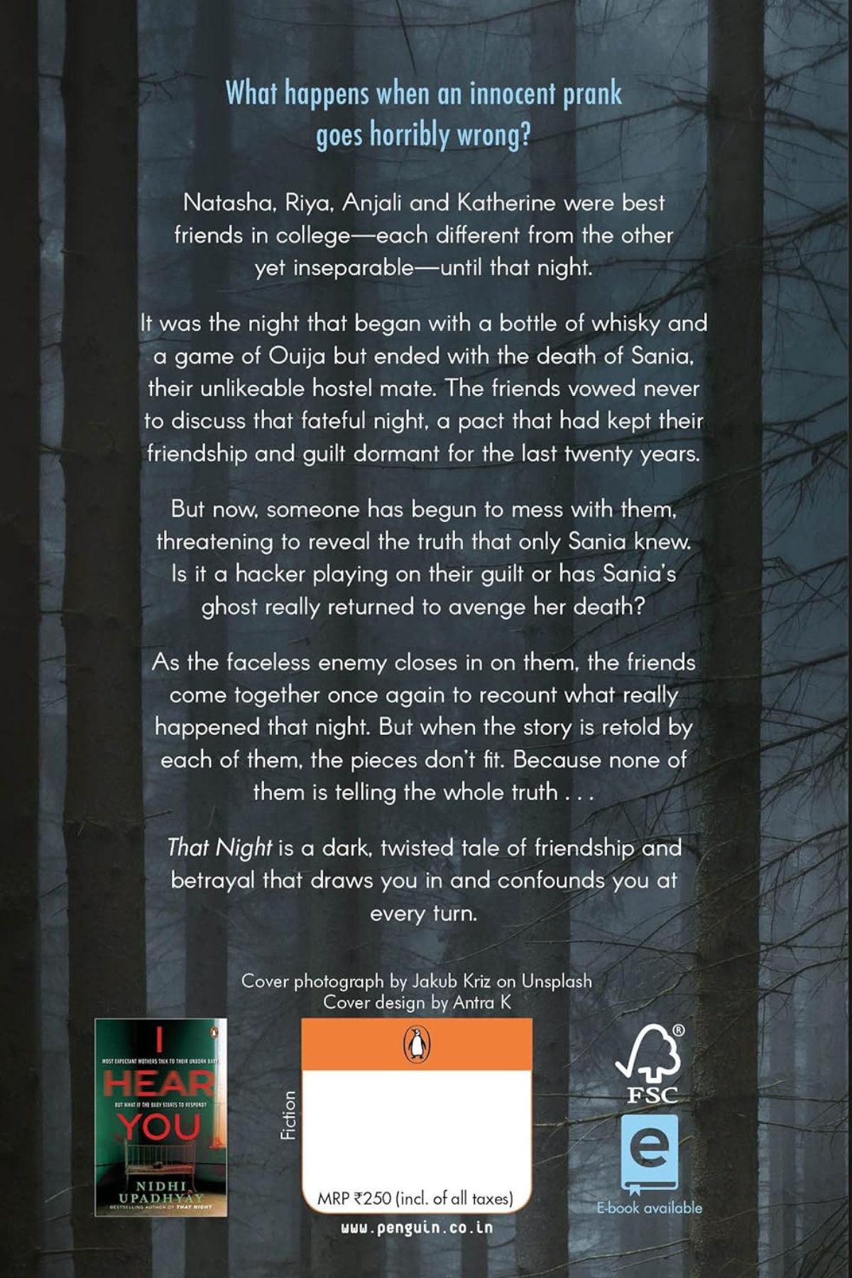 That Night: Four Friends, Twenty Years, One Haunting Secret—A Twisted Thriller of Guilt, Betrayal, and Revenge