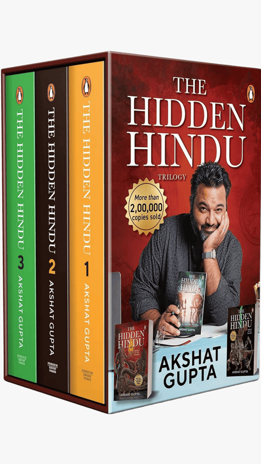 The Hidden Hindu Boxset: The Complete Trilogy | Bestselling Sci-fi Novels by Akshat Gupta - Boxset