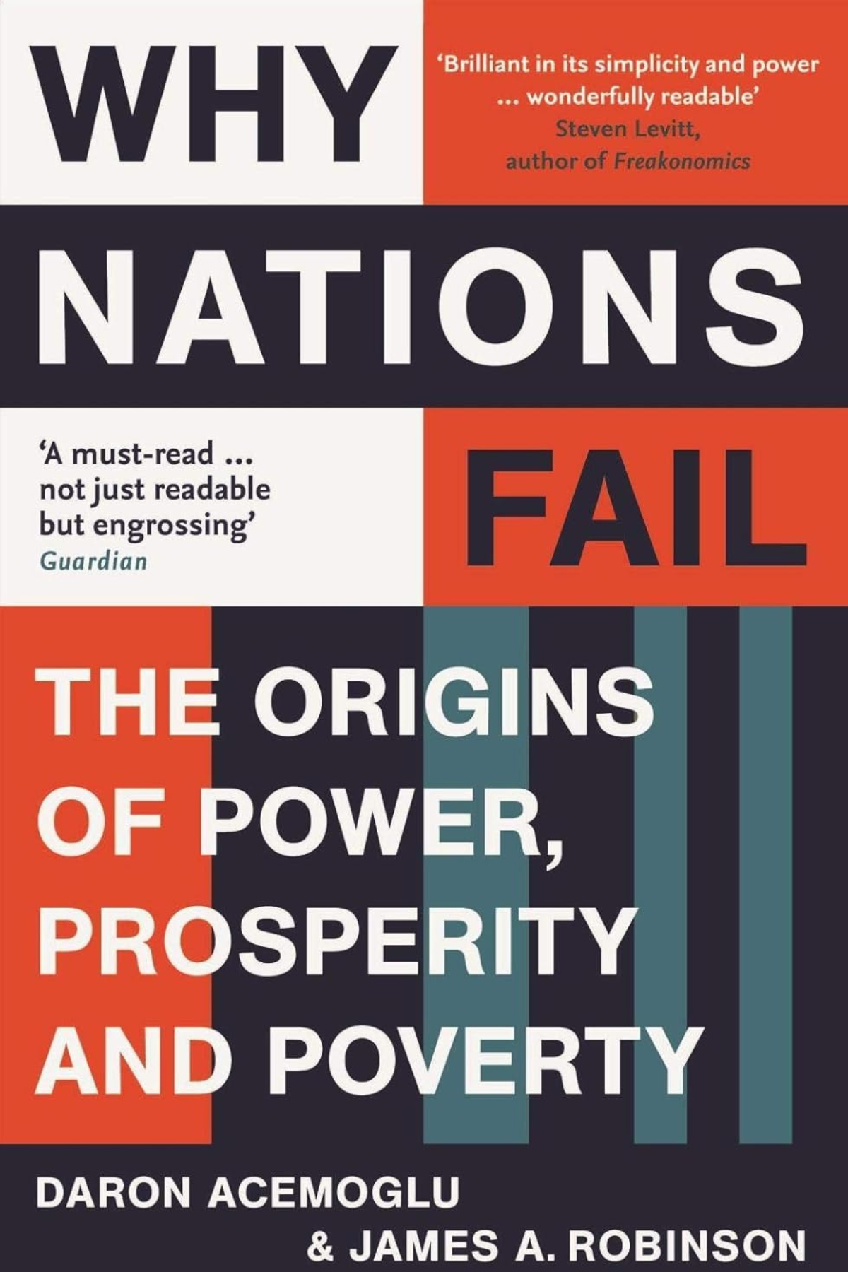 WHY NATIONS FAIL: THE ORIGINS OF POWER, PROSPERITY AND POVERTY