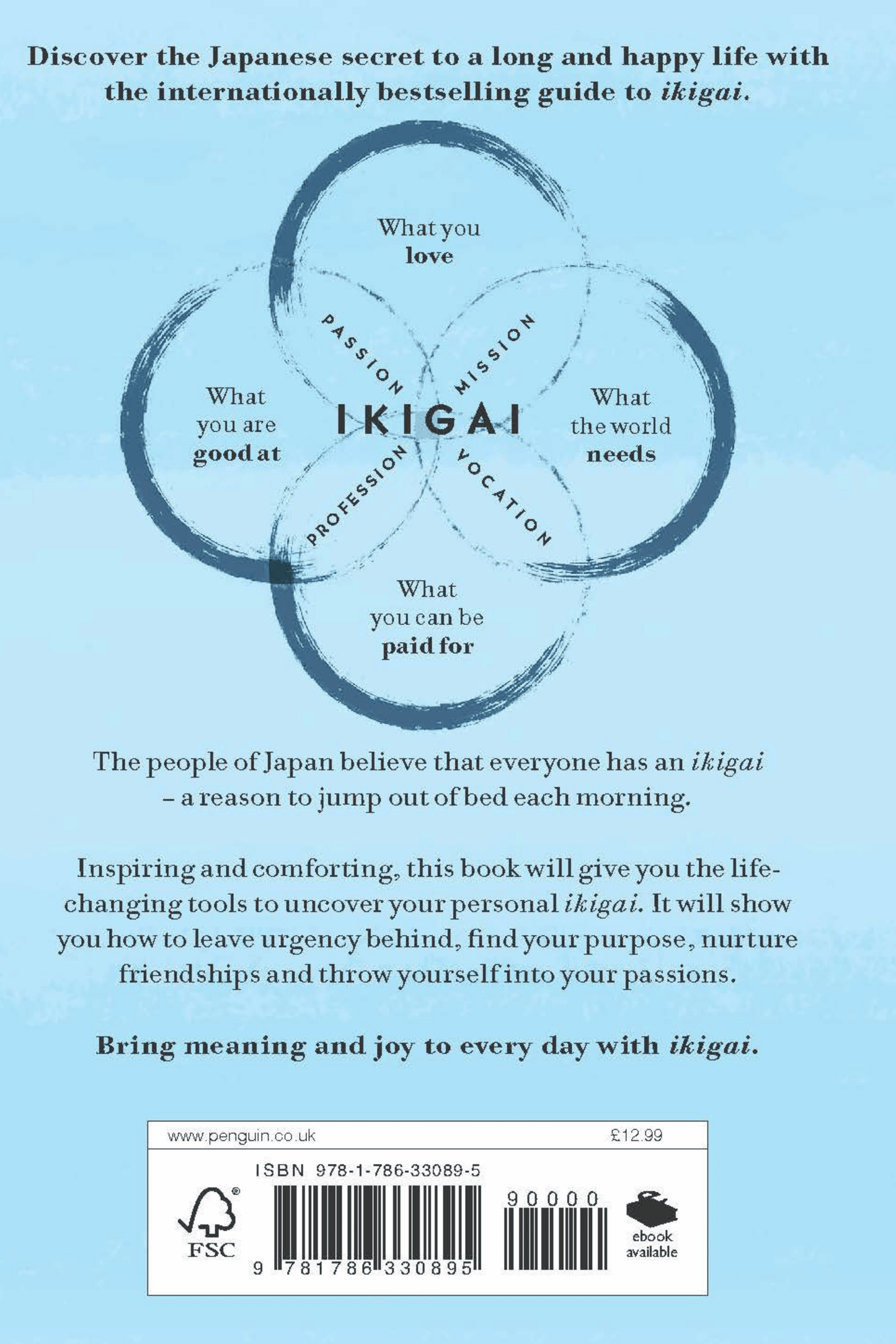 Ikigai: Japanese secret to long and happy life - Hardcover